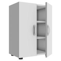 Omara Za Čevlje Ulas, Bela - siva/bela, Moderno, kovina/umetna masa (49/74/30cm) - MID.YOU