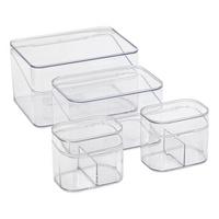 Organizator Za Kozmetiku Set 4/1 Ceint - Osnovno (10,6/8,5/9cm)