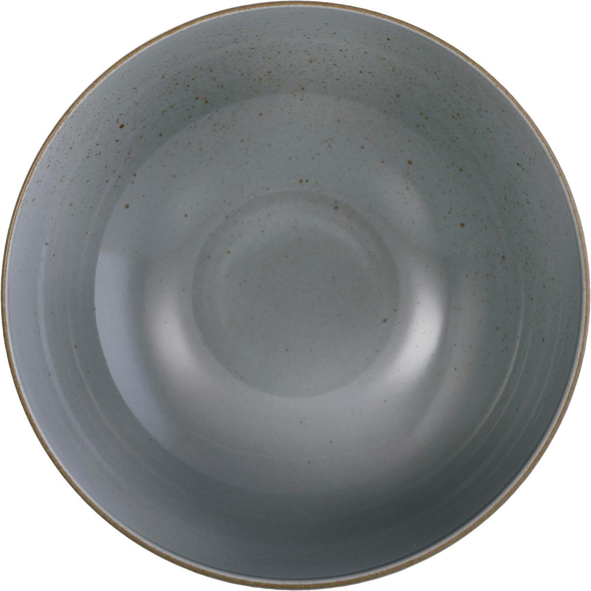 Castron pentru salată Capri - gri, Modern, ceramică (25/25/8cm) - Premium Living