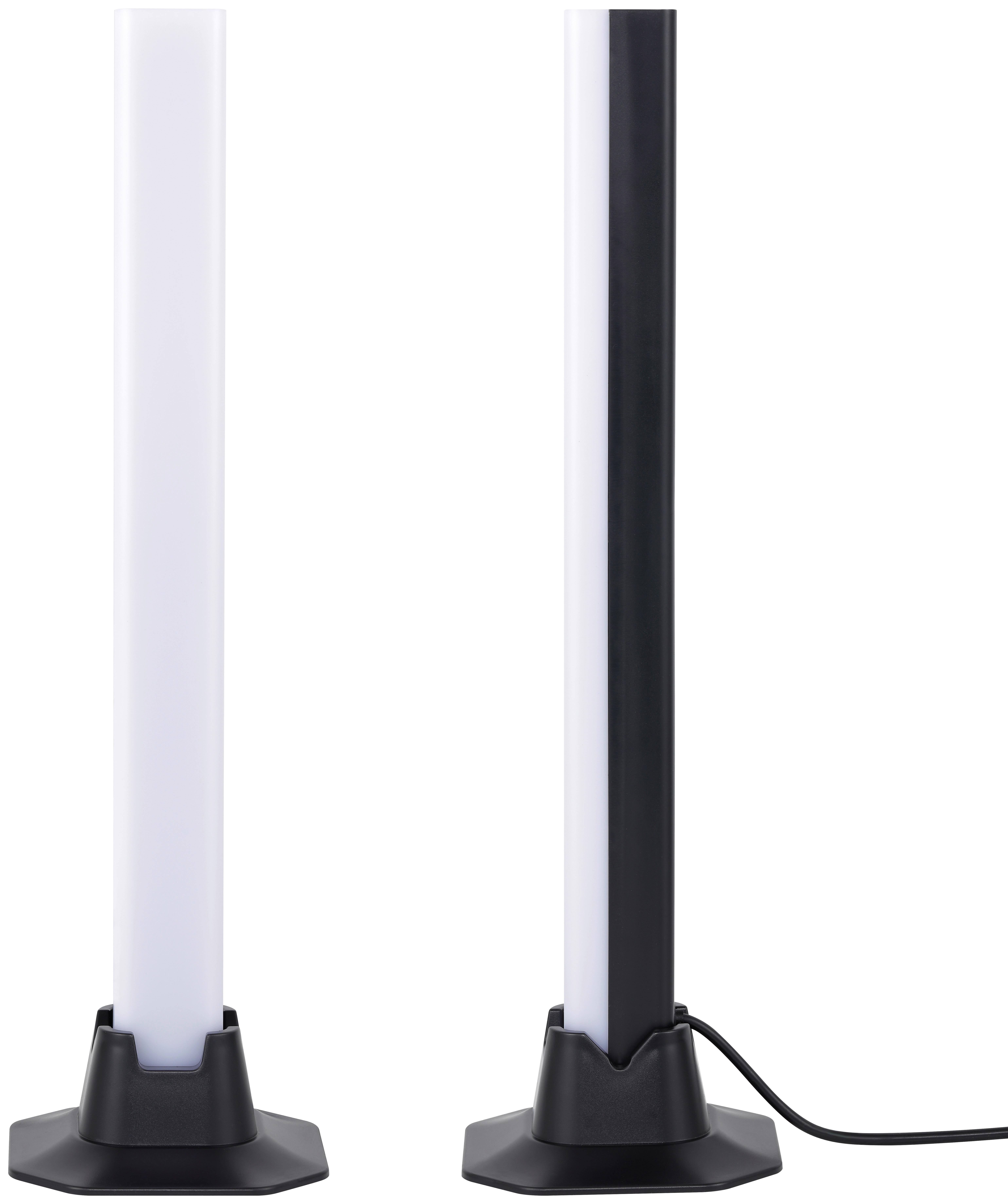 LED-BORDSLAMPA RIZI - svart, Modern, plast (9/3/32cm) - Mömax