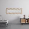 VÄGGSPEGEL SUKI -TREND- - taupe, Romantik / Lanthus, trämaterial/glas (60/160/4cm) - Premium Living