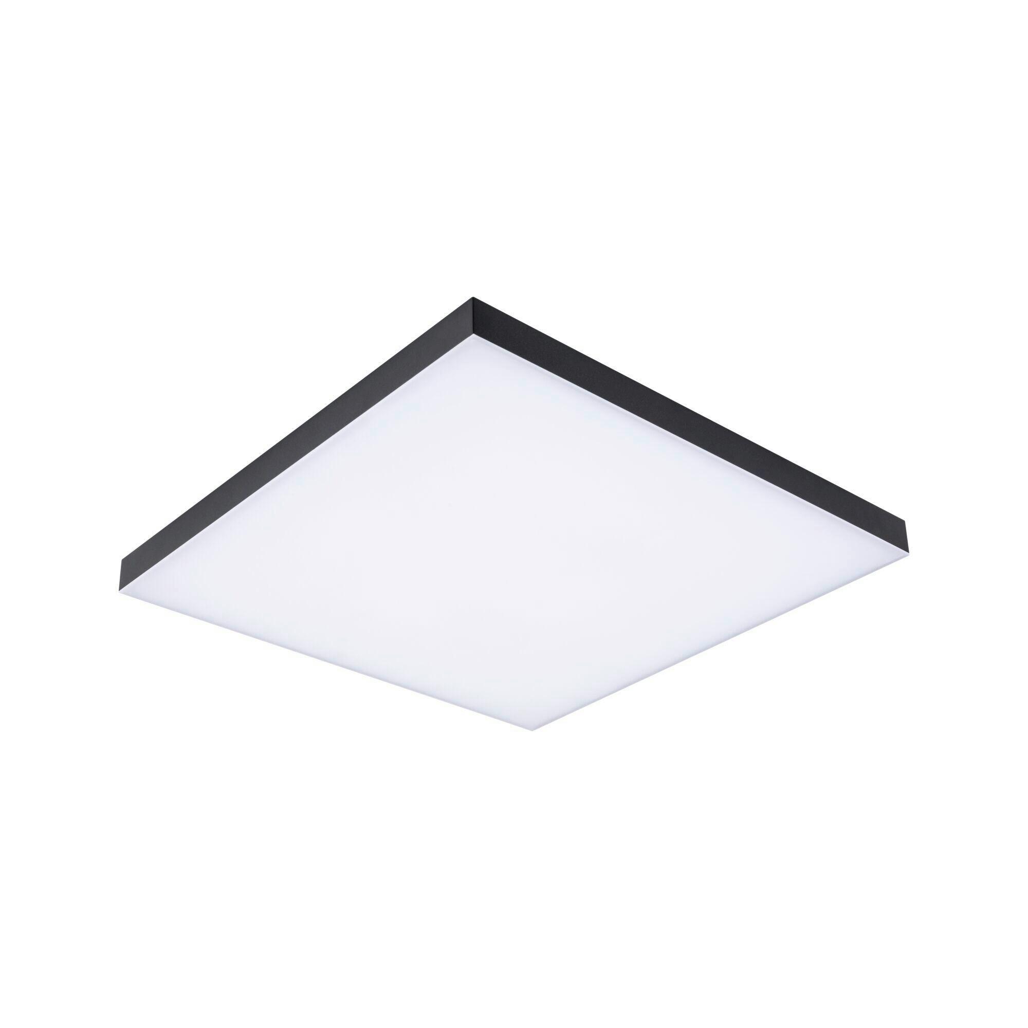 LED-Paneel Velora Rainbow in Schwarz max. 19 Watt - Schwarz, Basics, Metall (45/45/6,4cm) - Paulmann