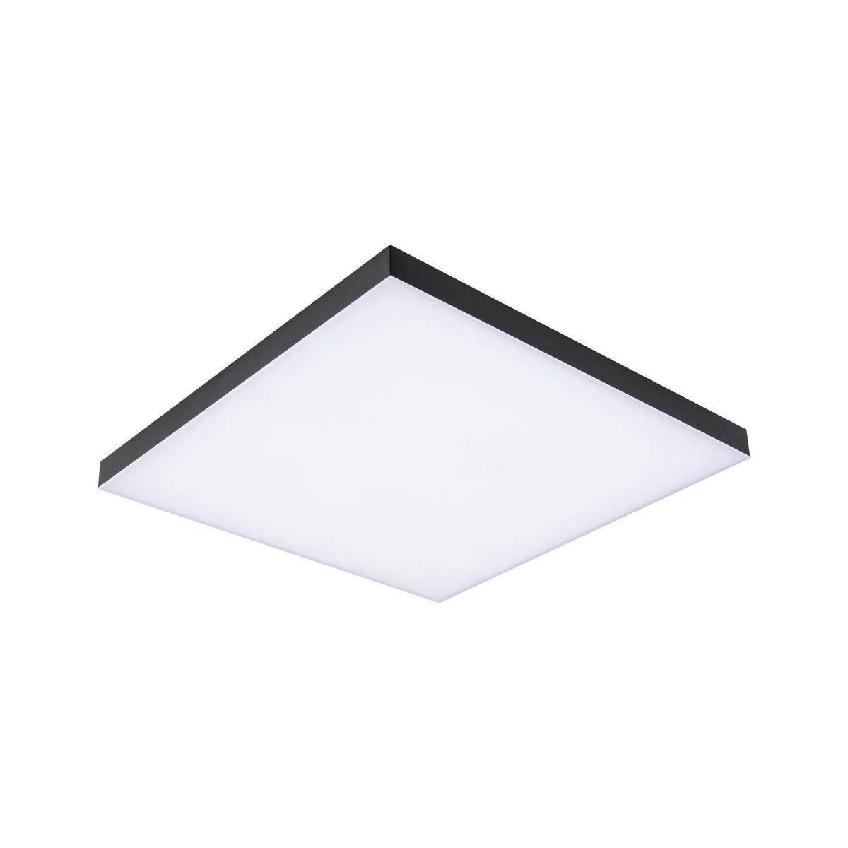 LED-Paneel Velora Rainbow in Schwarz max. 19 Watt - Schwarz, Basics, Metall (45/45/6,4cm) - Paulmann