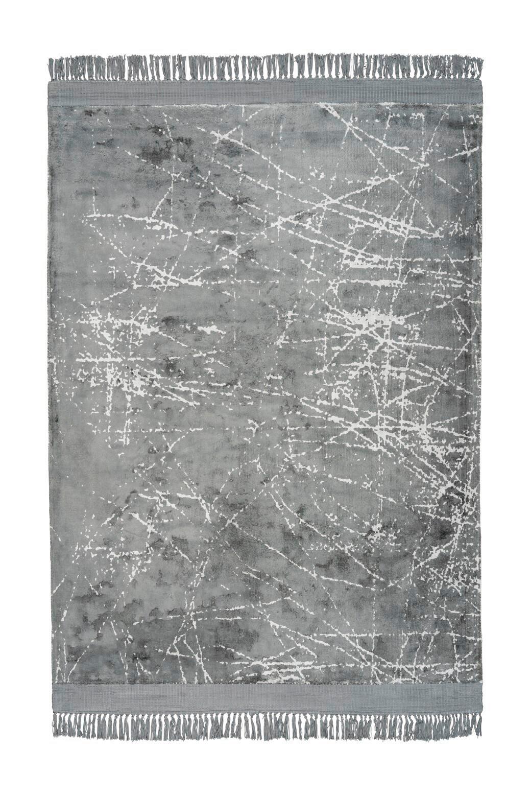 Flachwebeteppich Dolce Vita 225 Grau 200 X 290 - Grau, Basics, Textil (200/290cm) - Kayoom