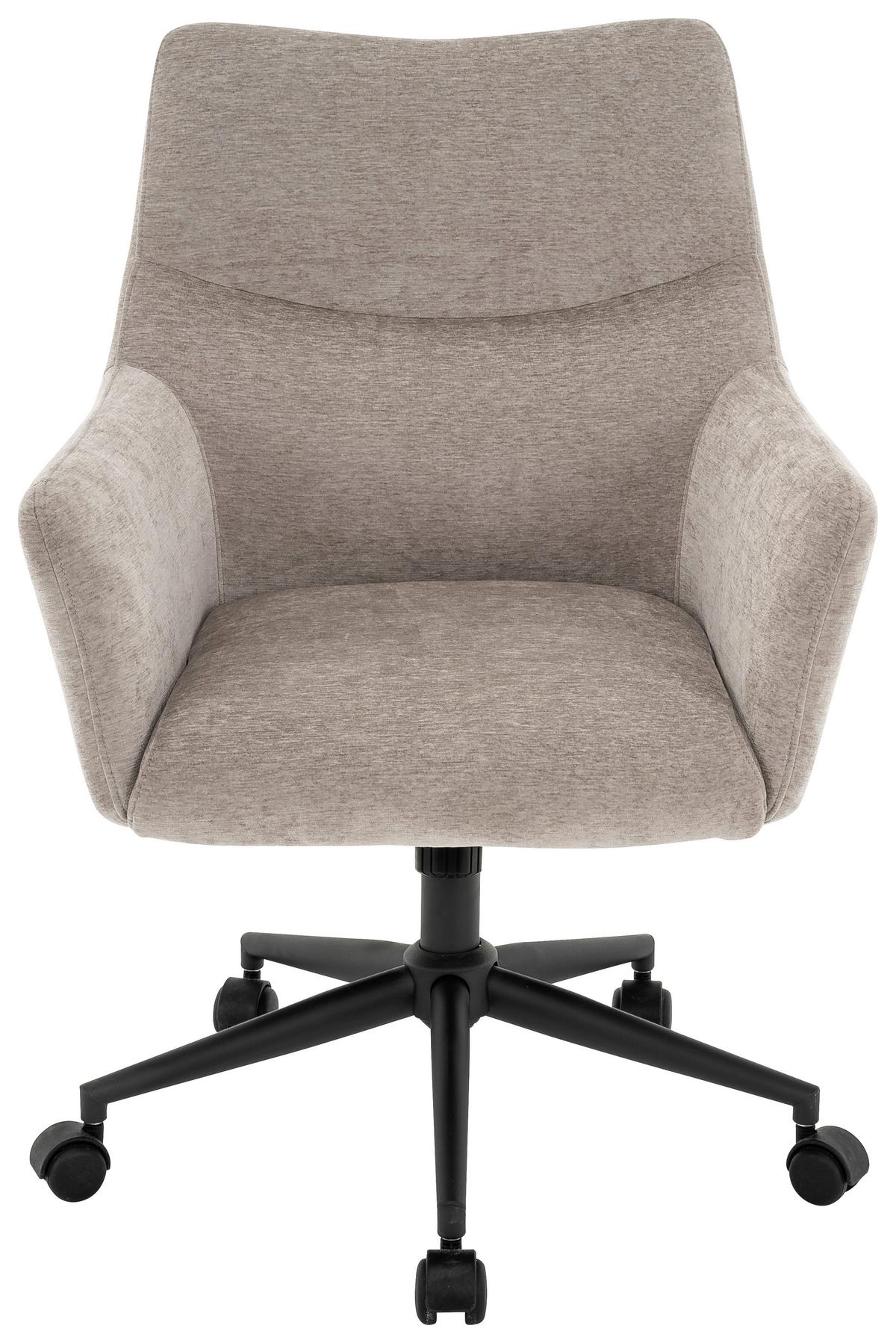 Pisarniški Stol Linz 2, Siva - siva/črna, Moderno, kovina/tekstil (64/98/68cm)
