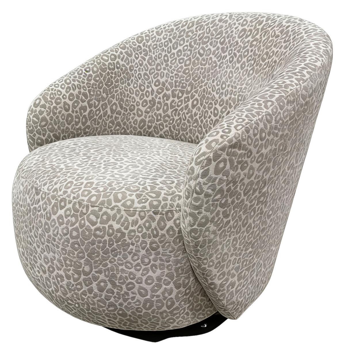 Dizajnerska Fotelja Baca - bež/crna, Lifestyle, drvo/metal (79/71/73cm) - Mömax