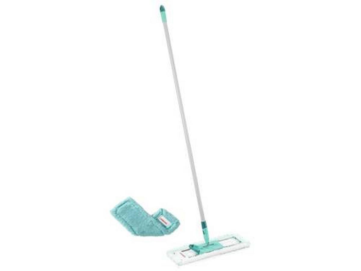 MOP DO MYCIA PODŁÓG 55172 - turkusowy, Basics, tworzywo sztuczne/tkanina (42/146cm) - Leifheit