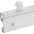 Lapfüggönysín Juliana - fehér, Műanyag (60cm) - Mömax modern living