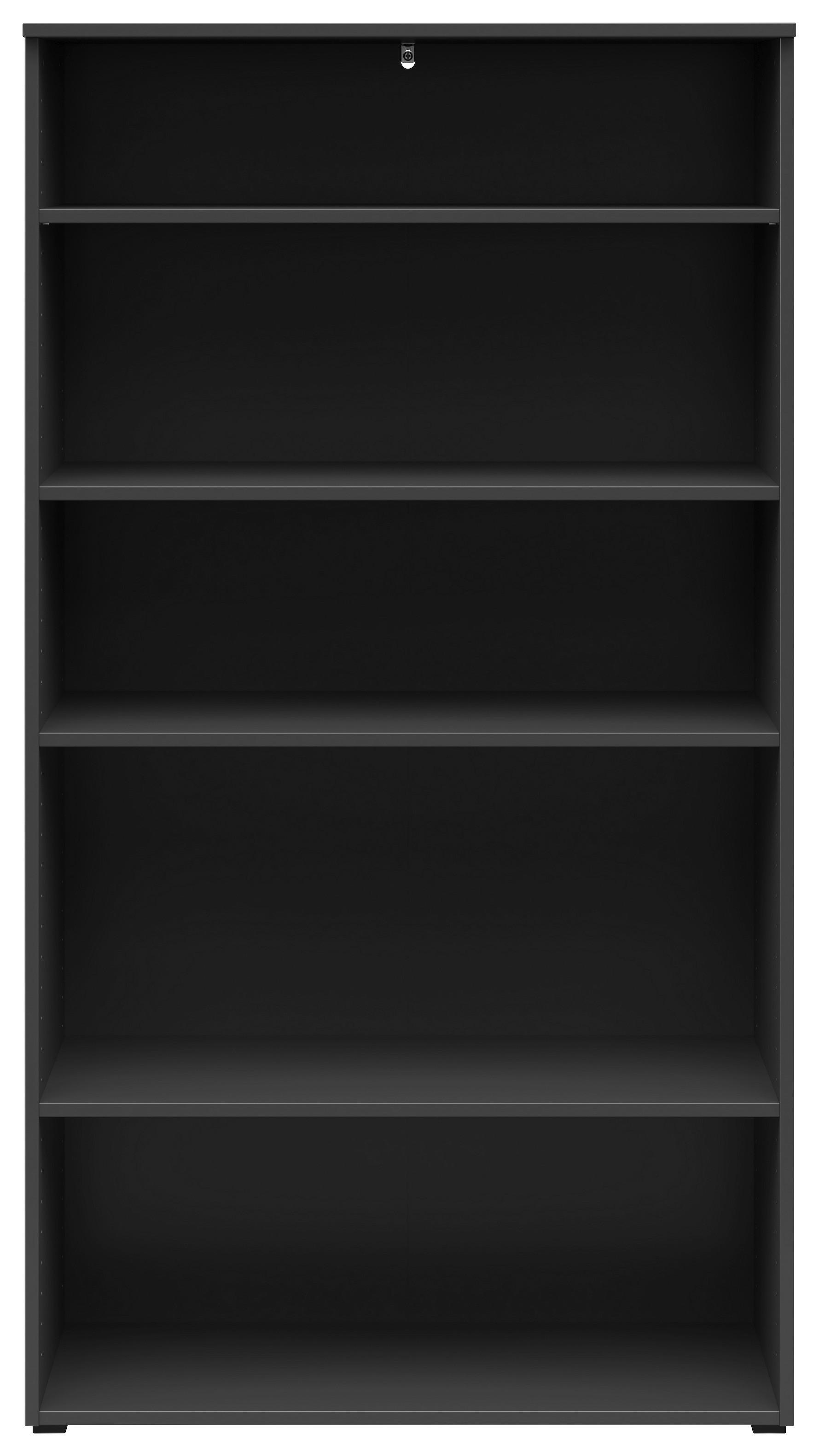 Regal Multistauraum Graphitfarben - Anthrazit/Graphitfarben, Modern, Holzwerkstoff/Kunststoff (80cm) - Premium Living