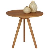 Beistelltisch In Naturfarben Echtholz - Naturfarben, Konventionell, Holz (50/45cm) - Mömax
