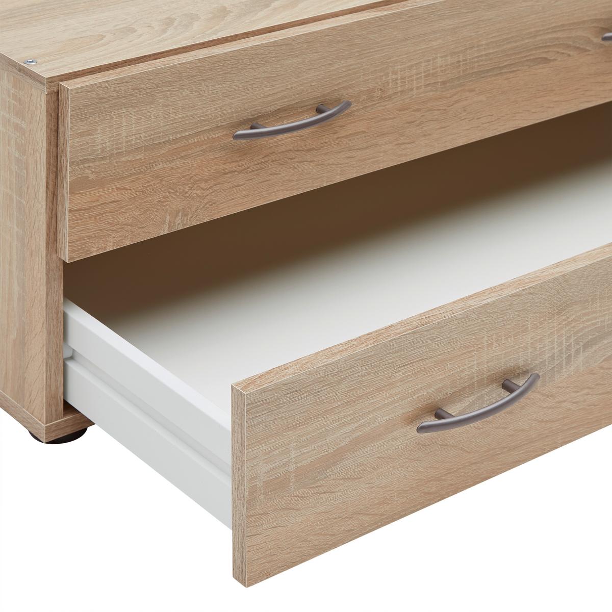 Schubladenbox Joe Sonoma Eiche - Sonoma Eiche, KONVENTIONELL, Holzwerkstoff (81/33/51cm) - Based