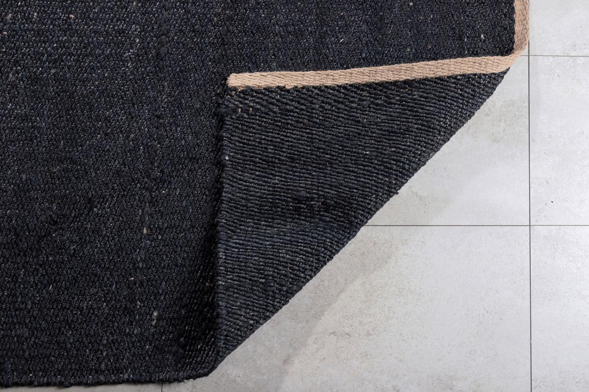 FLACHWEBETEPPICH KALI - Schwarz, LIFESTYLE, Textil (170/240cm) - P & B