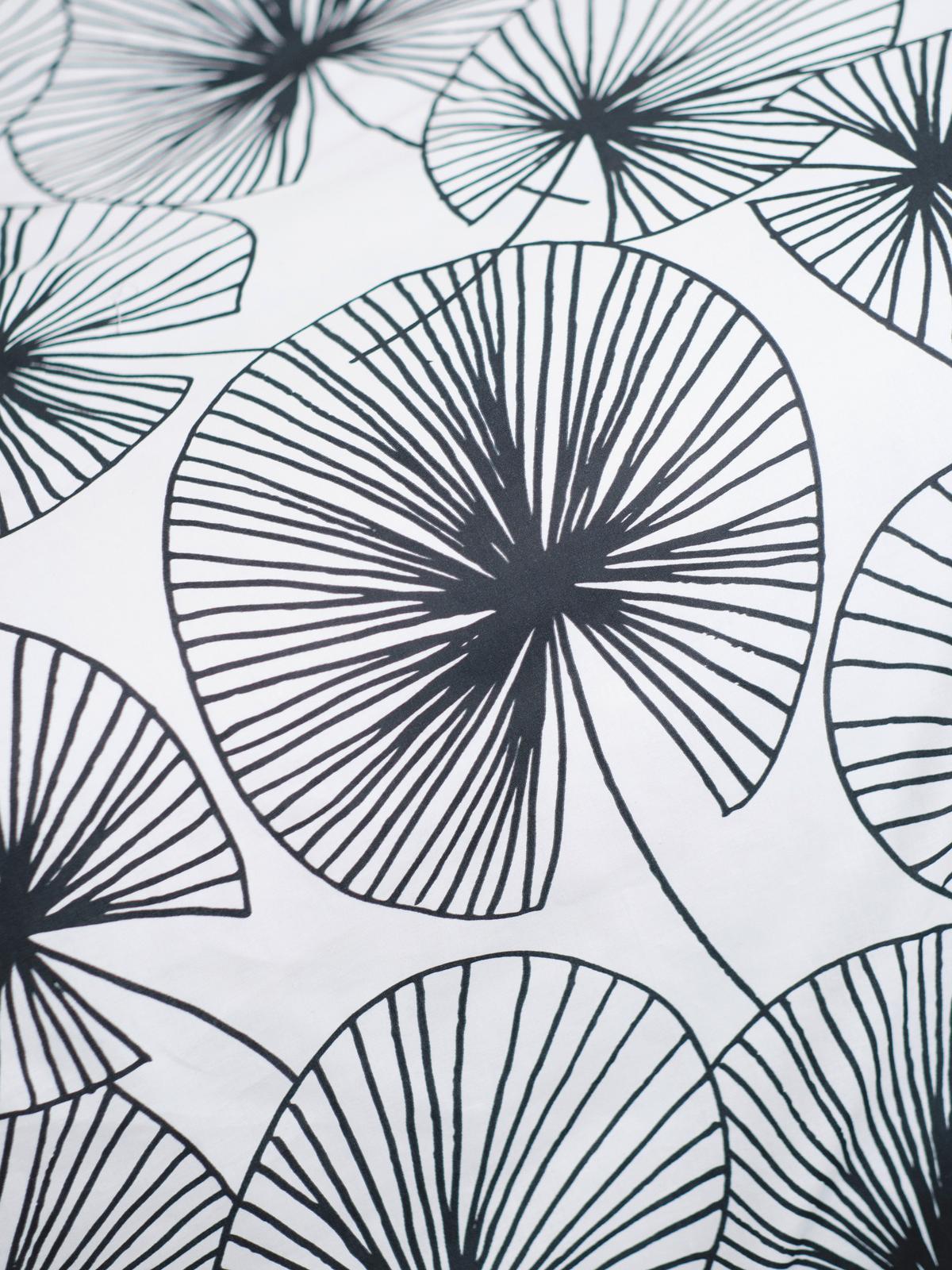 Ágyneműhuzat-garnitúra Thekla - fekete/fehér, Natur, textil (140/200cm) - Bessagi Home
