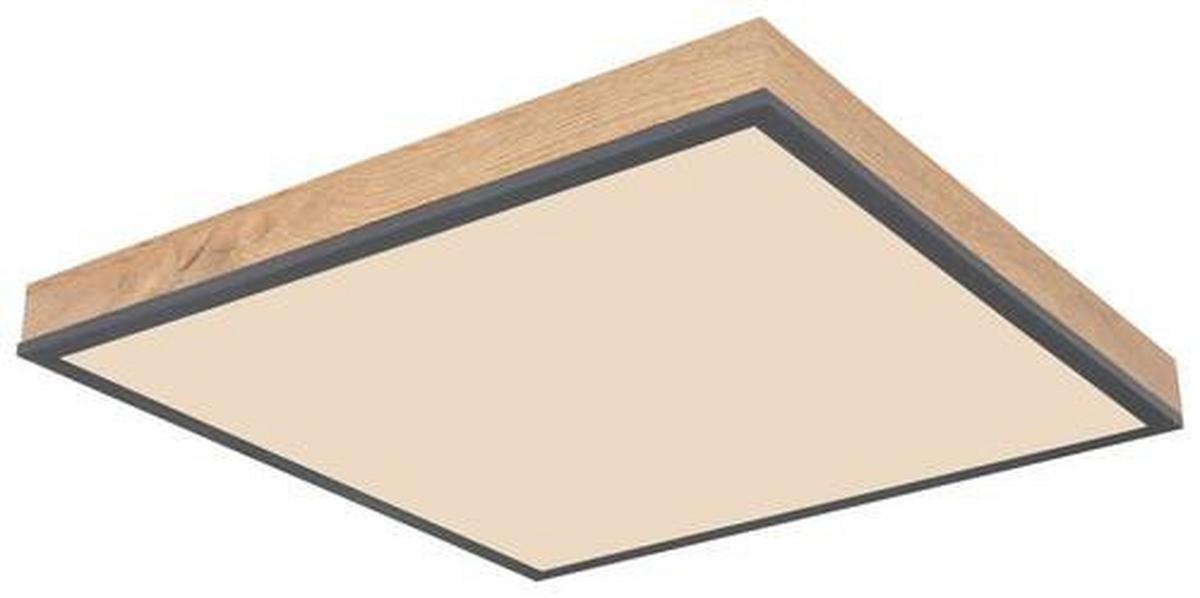 Led Svjetiljka Stropna 416080wd2-Cct Doro - boje grafita/opalna, Basics, metal/plastika (45/45/7,6cm) - Globo