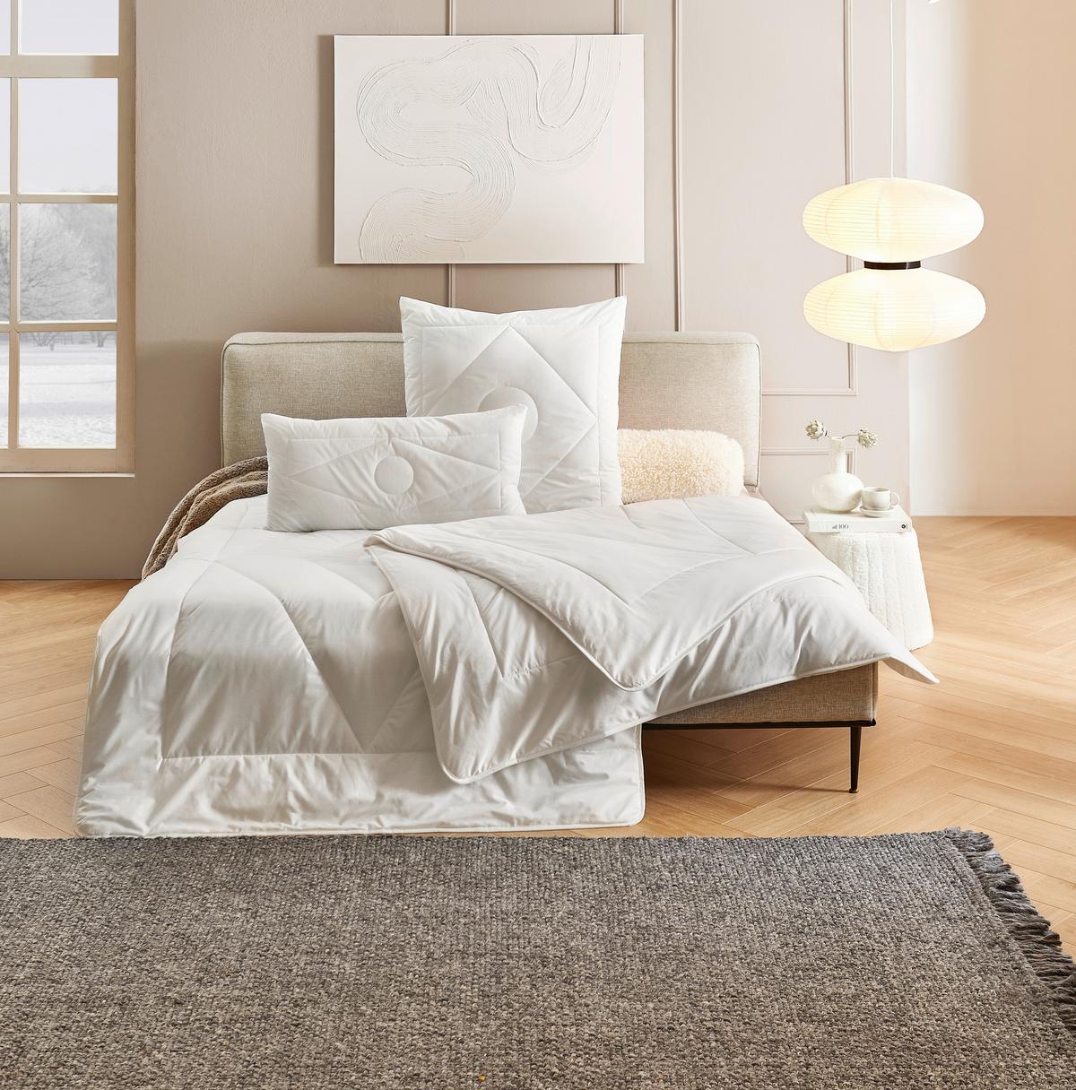 KOŁDRA CAŁOROCZNA NIDRA - kolor naturalny, Konventionell, tworzywo sztuczne/tkanina (135/200cm) - Sleeptex