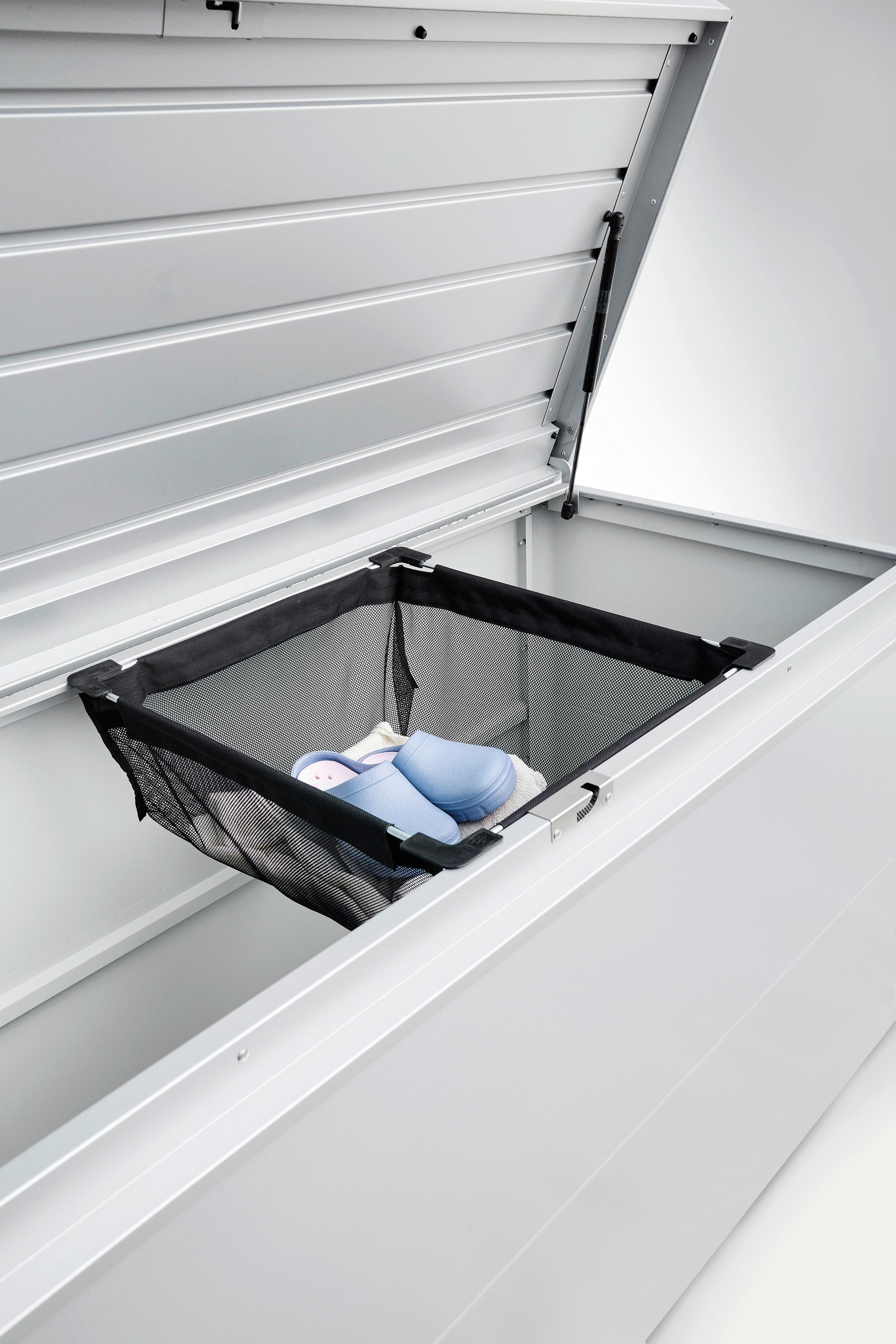 SIATKA DO PRZECHOWYWANIA 67071 - czarny, Design, metal/tkanina (54,5/20/50cm) - Mömax