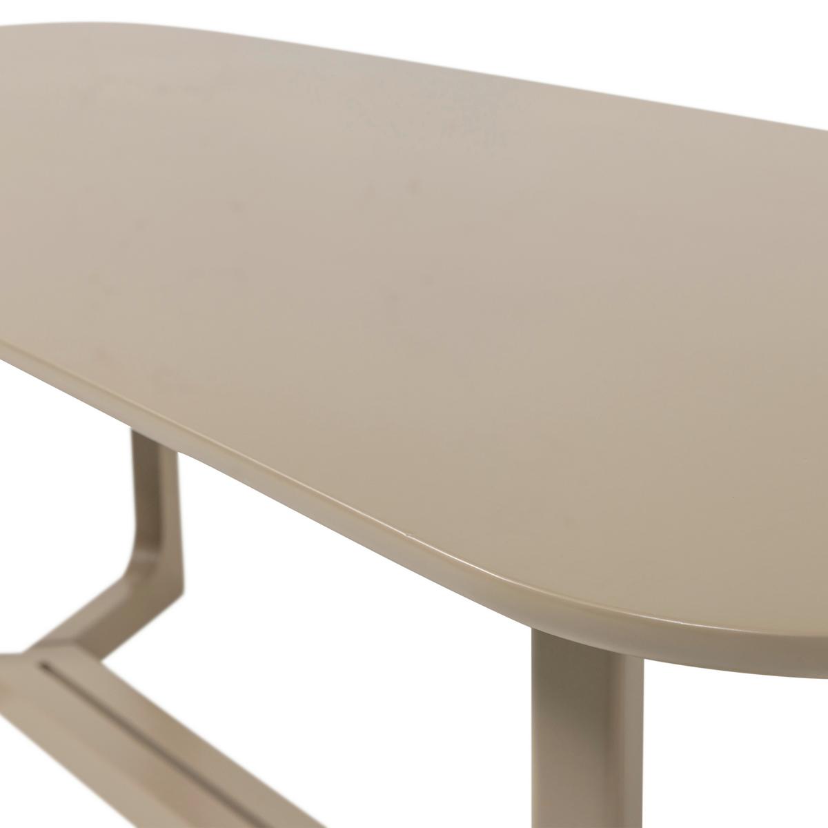 Esstisch Ferion Schlammfarben L: 240cm - Schlammfarben, MODERN, Holz (240/90/76cm) - Livetastic