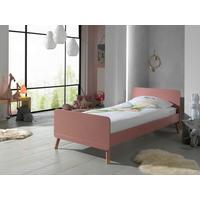 Kinderbett Billy 90x200 cm Rosa mit Lattenrost - Rosa, KONVENTIONELL, Holzwerkstoff (90/200cm) - Vipack