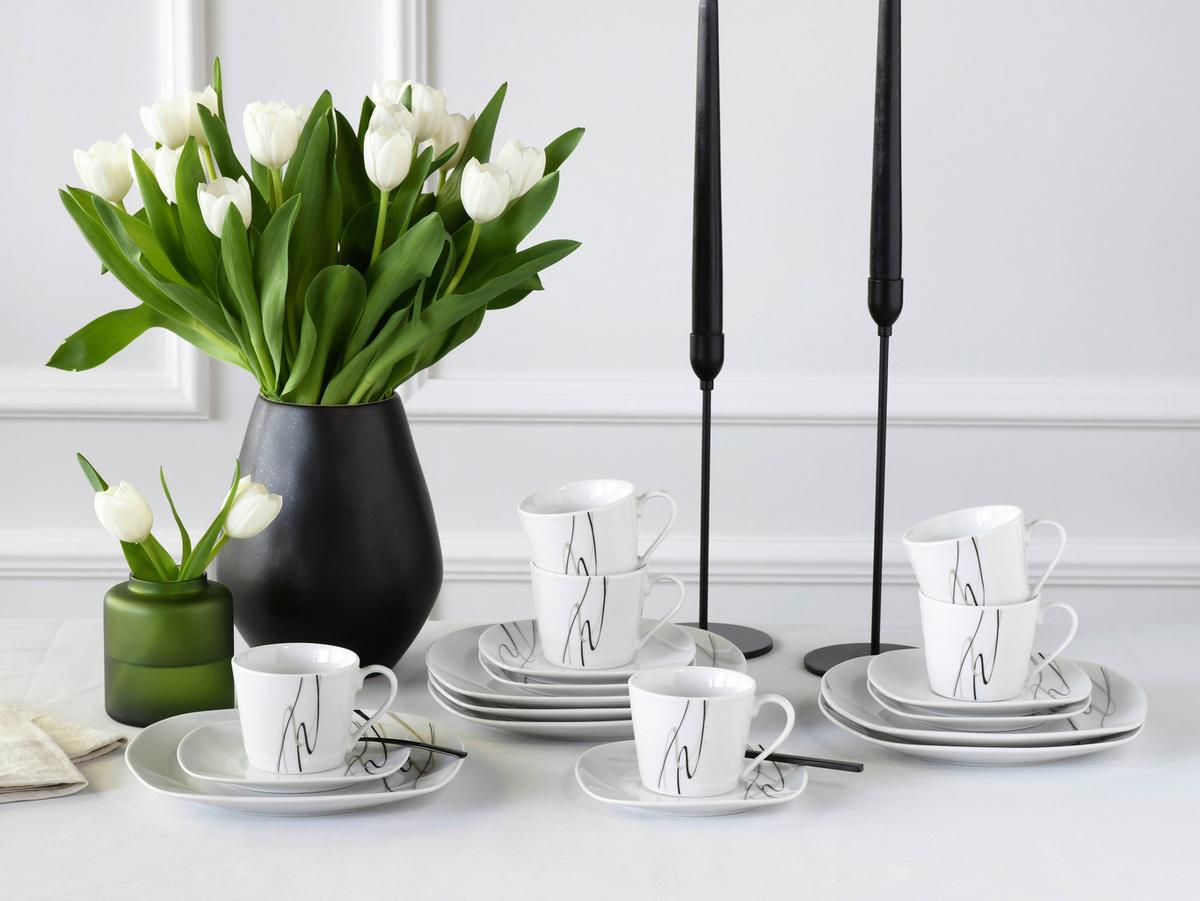 Kavni Servis Amelie Piazza, 18-Delni - Basics, keramika - Creatable