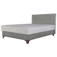 Kárpitozott Ágy Super S - szürke, Konventionell, faalapú anyag/textil (140/200cm) - Best Price
