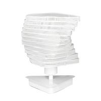 Nachttischleuchte Bianco Weiß max. 22 Watt - Weiß, Design, Metall (20/27cm)