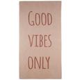Strandtuch Vibes Only ca. 100x200cm - Sandfarben, LIFESTYLE, Textil (100/200cm) - Mömax modern living Strandtuch Vibes Only ca. 100x200cm - Sandfarben, LIFESTYLE, Textil (100/200cm) - Mömax modern living