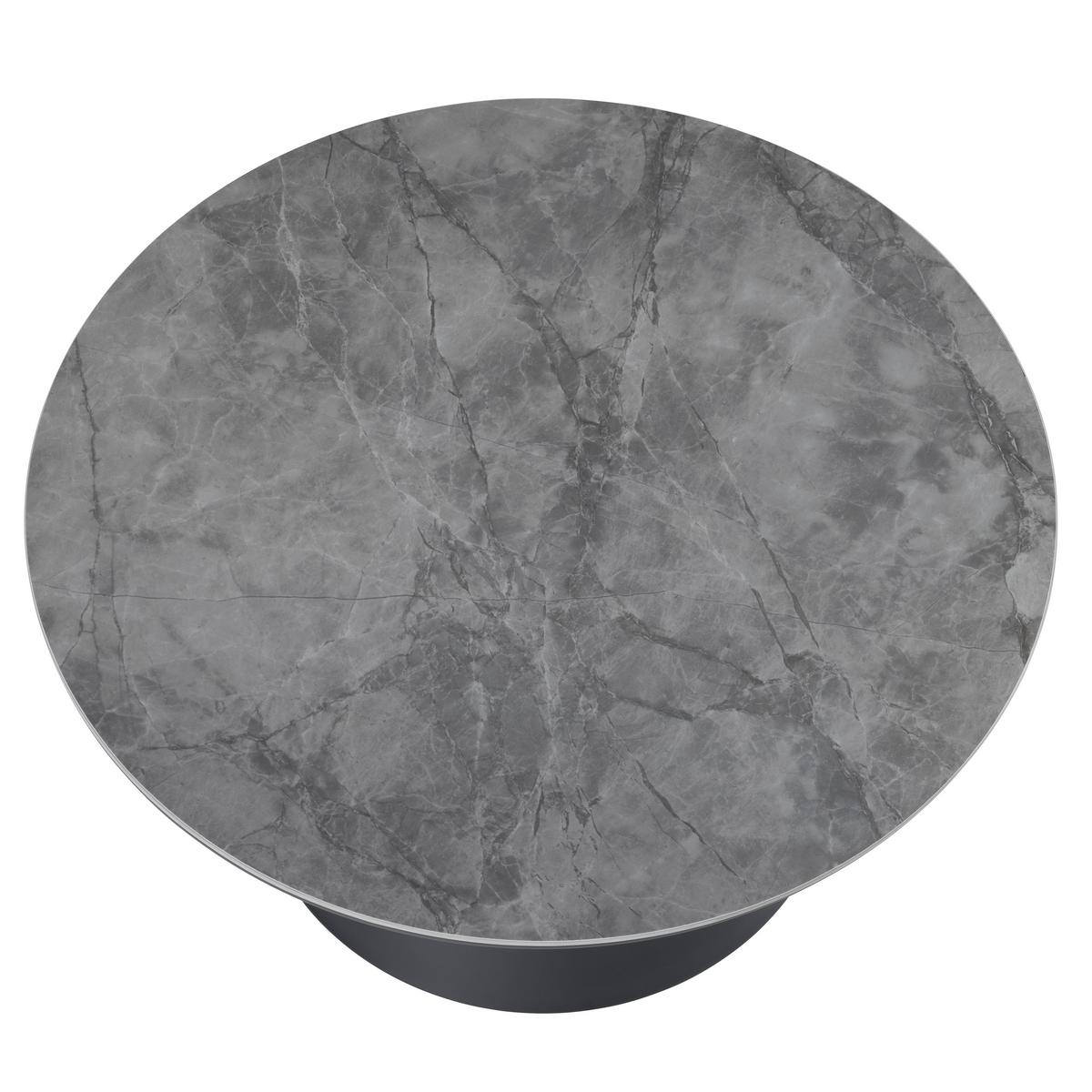 Stolić Axel - siva/crna, Design, drvni materijal/metal (80/40/80cm) - Modern Living