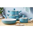 Set Oale Pentru Gătit Susi - petrol/clar, Modern, ceramică/plastic - Mömax modern living Set Oale Pentru Gătit Susi - petrol/clar, Modern, ceramică/plastic - Mömax modern living