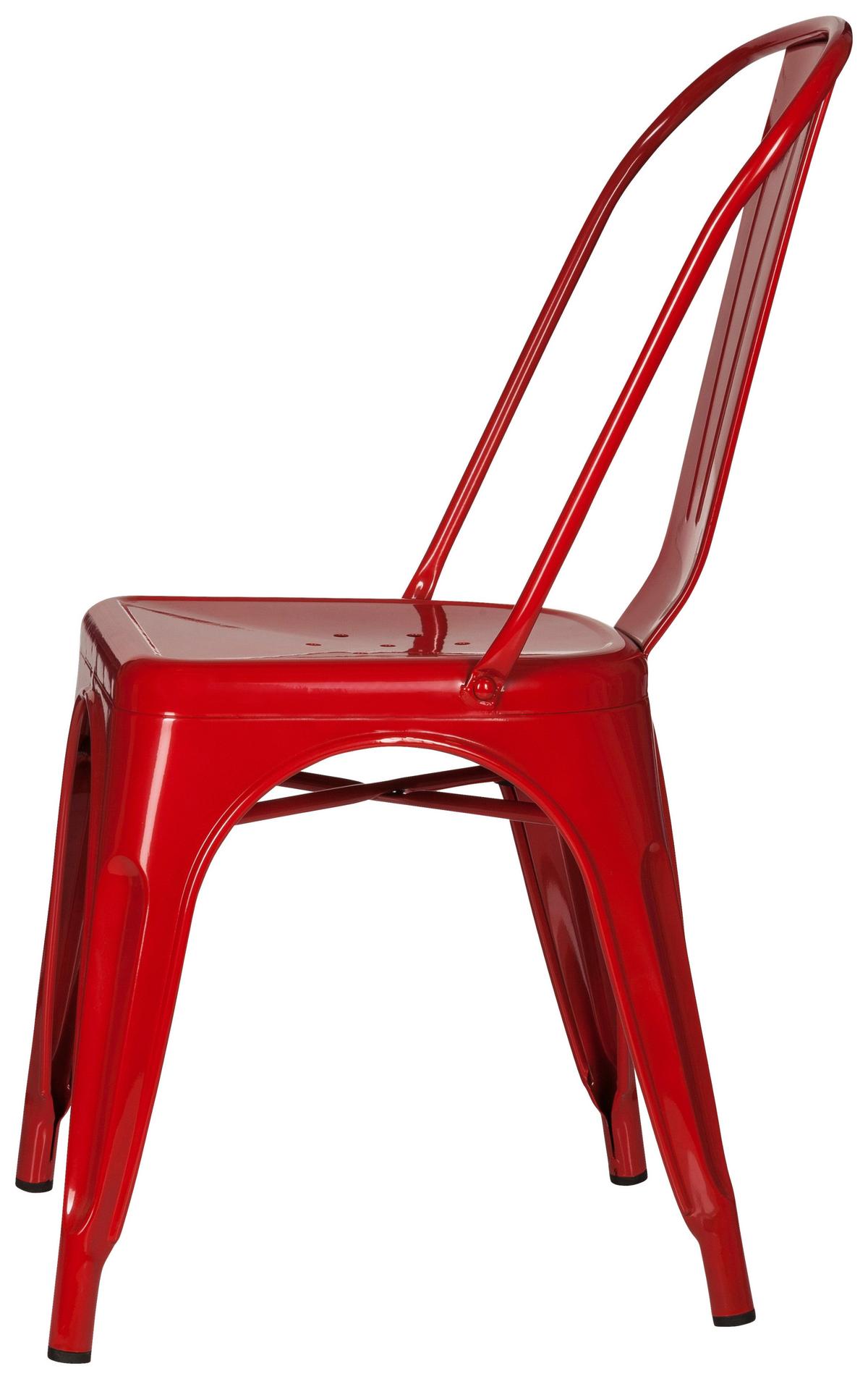Stol Vantaggio Comfort, Rdeča - rdeča, Basics, kovina (44/84/54cm) - MID.YOU