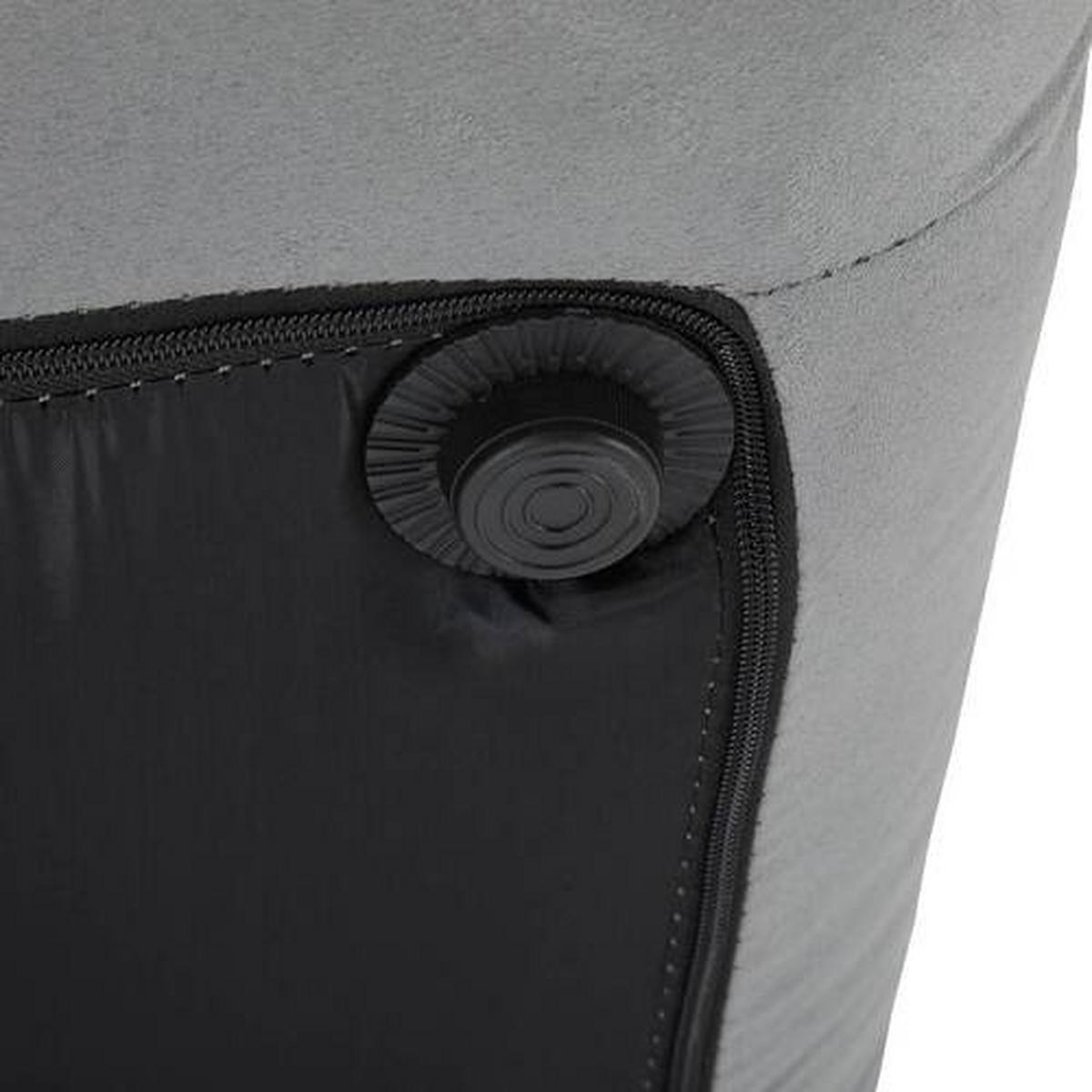 Schlafsessel Eni Grau Webstoff - Schwarz/Grau, MODERN, Kunststoff/Textil (73/56/72cm) - Bessagi Home