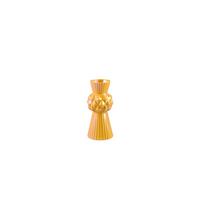 Dekovase Voro Gelb - Gelb, Basics, Keramik (13/13/28,5cm)