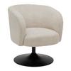 Drehstuhl Giro Beige - Beige/Schwarz, MODERN, Textil/Metall (67/68/73cm) - Premium Living