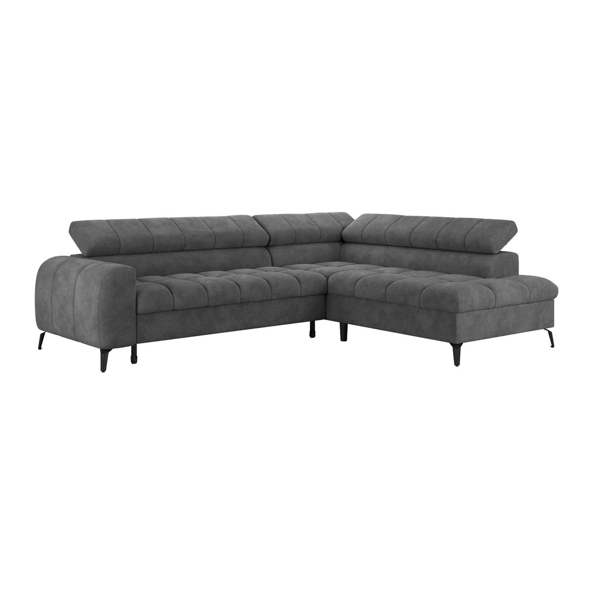 Coltar VOLF - gri închis/negru, Trend, plastic/textil (261/203cm) - Modern Living
