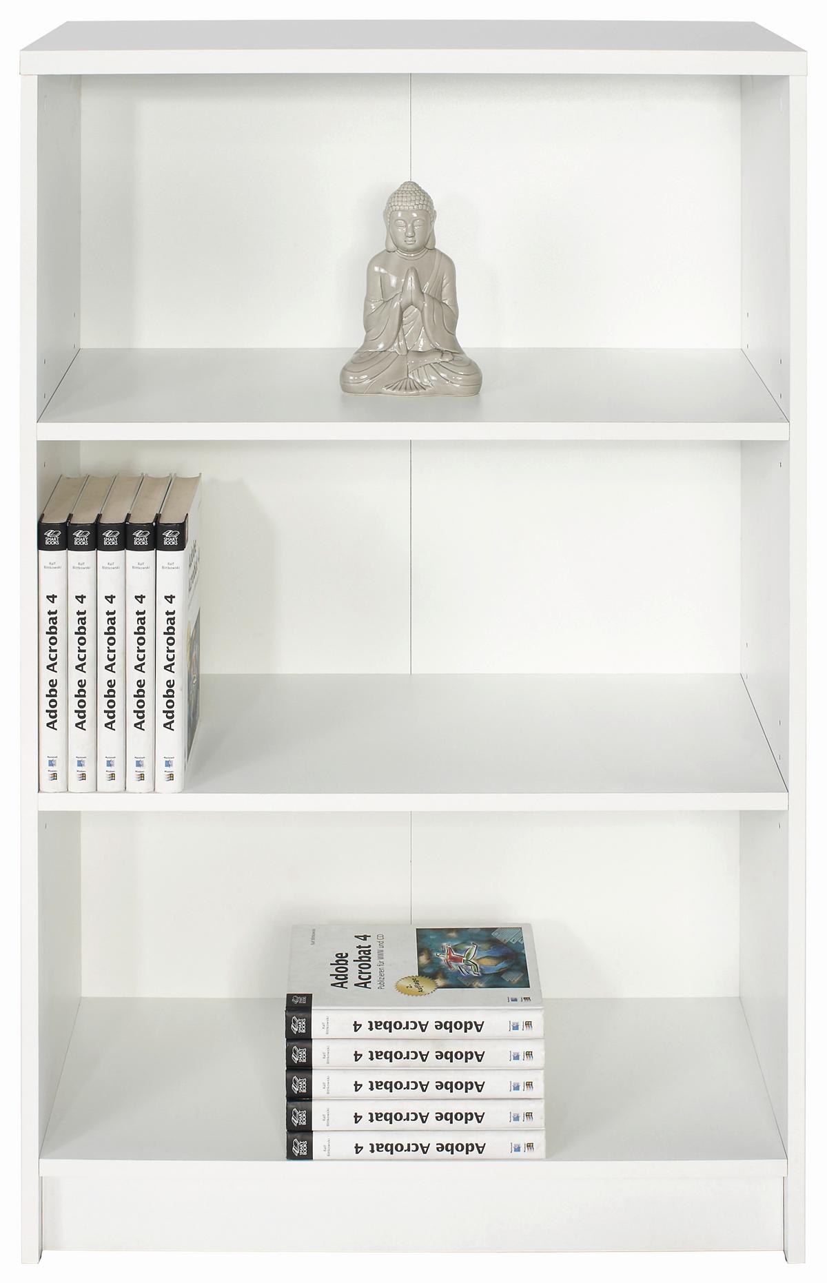 Etajeră 4 You - alb, Modern, material pe bază de lemn (74/111,5/35,2cm) - Modern Living