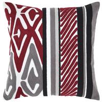 Kissenhülle Mary Stick ca. 45x45cm - Bordeaux/Multicolor, Modern, Textil (45/45cm) - Modern Living