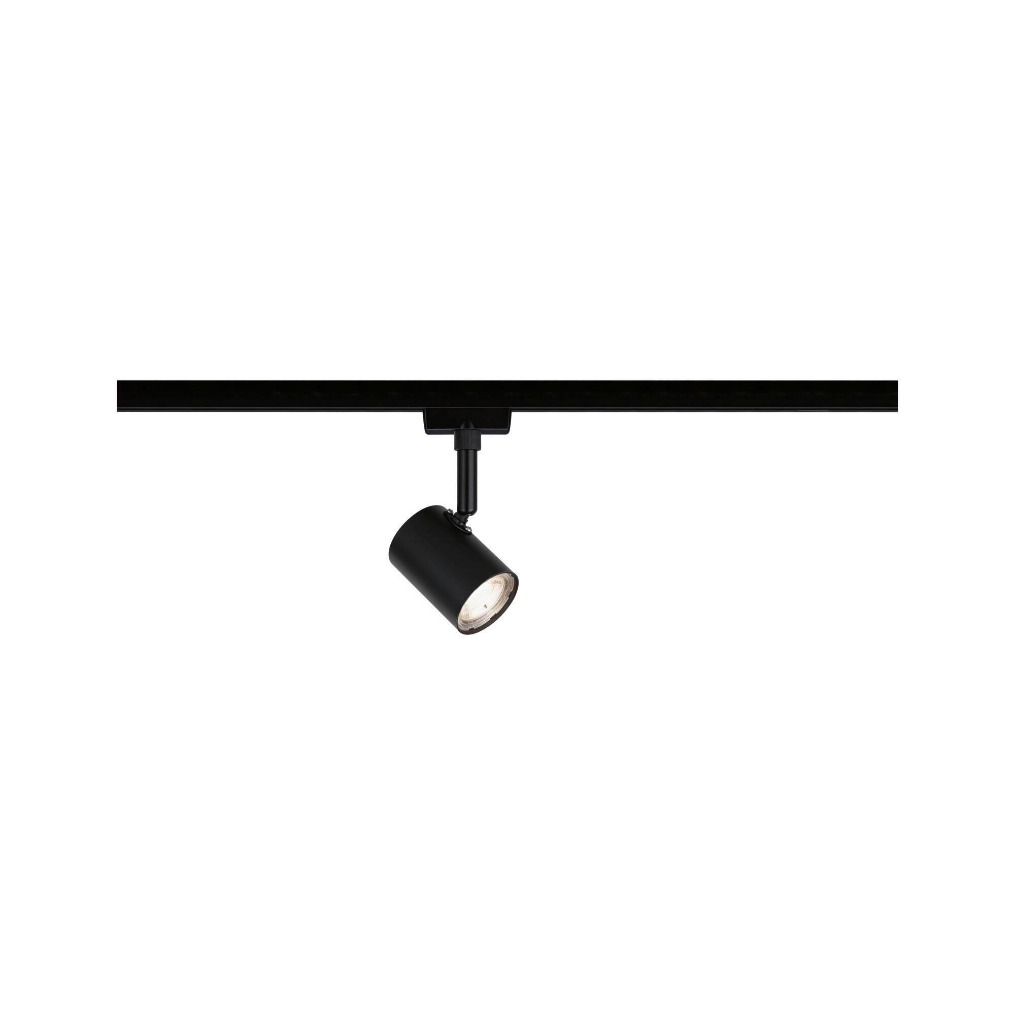 Schienensystem-Strahler Urail Limba Schwarz max. 4 Watt - Schwarz, Design, Glas/Metall (15/7/5cm) - Paulmann