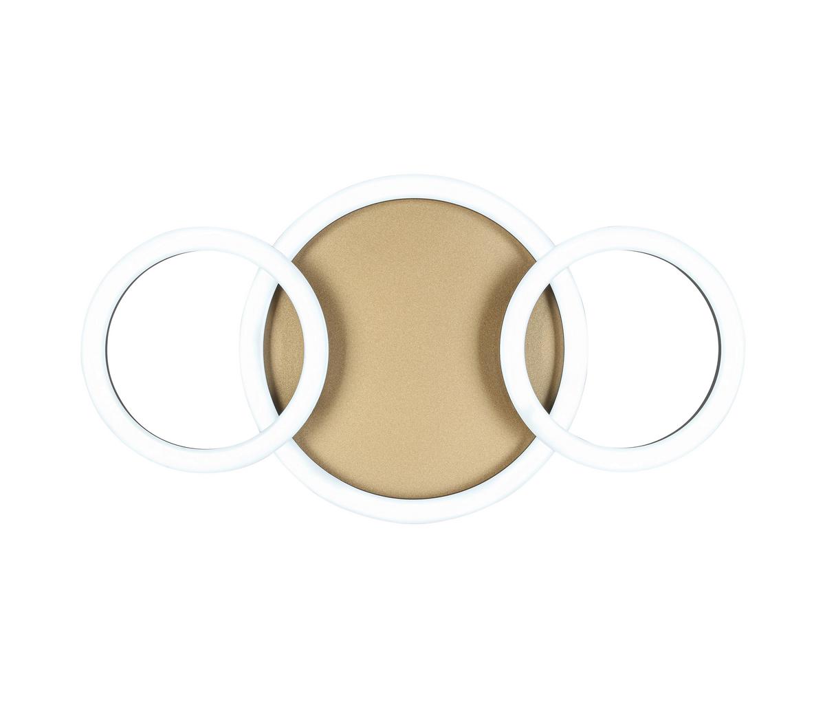 Led Stropna Svjetiljka Numim - cappuccino/crna, Moderno, metal/plastika (43/23/5cm) - Mömax