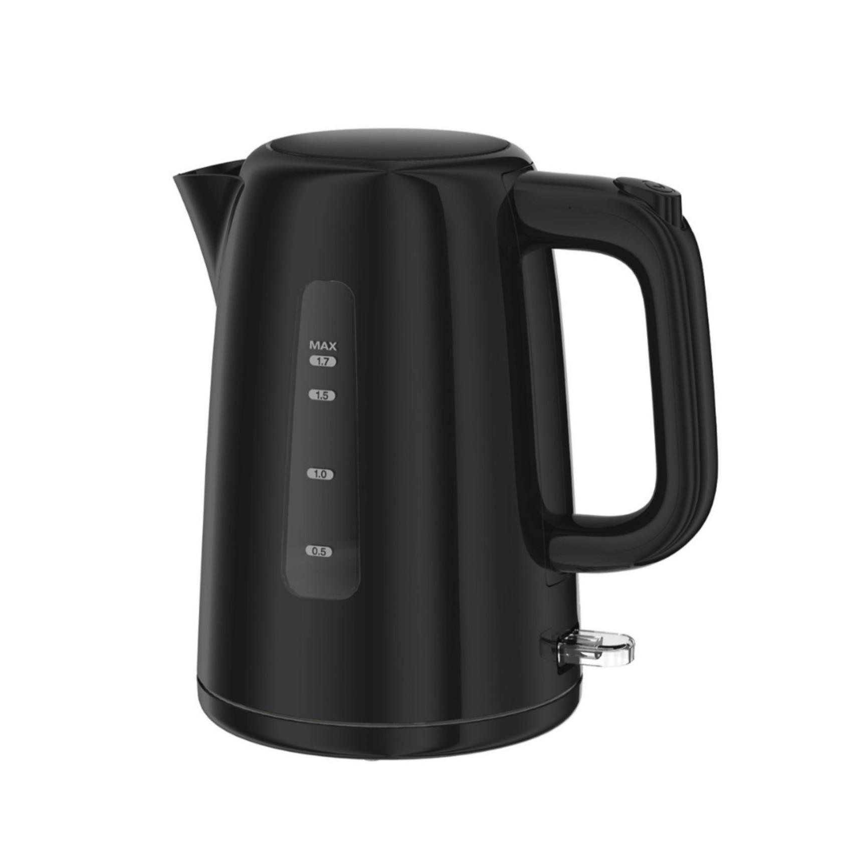 Wasserkocher Sio Schwarz max. 1850-2200 Watt - Schwarz, KONVENTIONELL, Kunststoff (23/15,8/23,5cm) - Insido