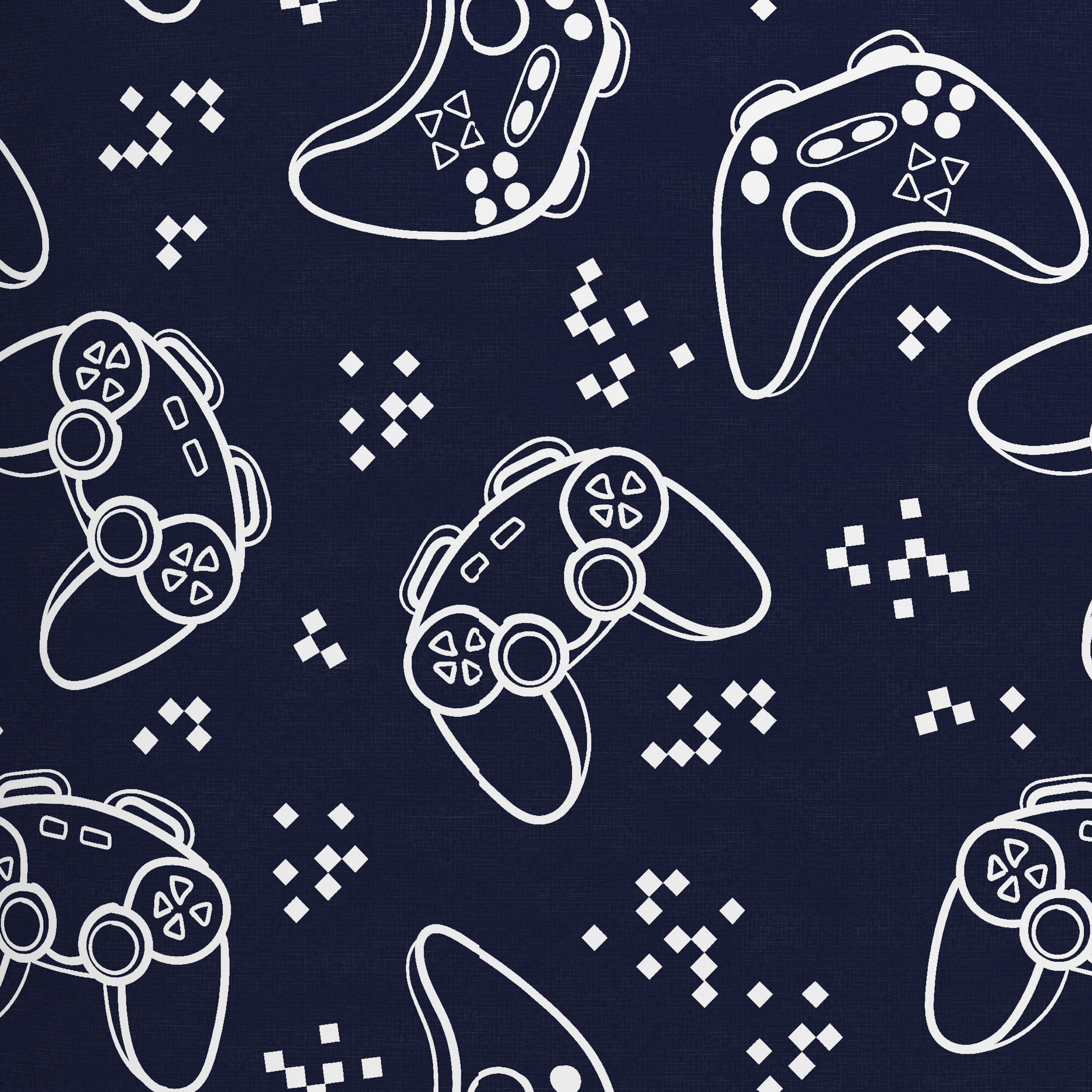 JUGENDBETTWÄSCHESET GAMING -EXT- - Blau, Textil (160/210cm) - Modern Living