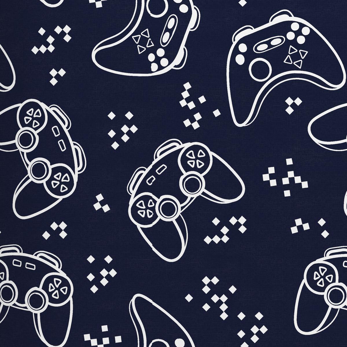 JUGENDBETTWÄSCHESET GAMING -EXT- - Blau, Textil (160/210cm) - Modern Living