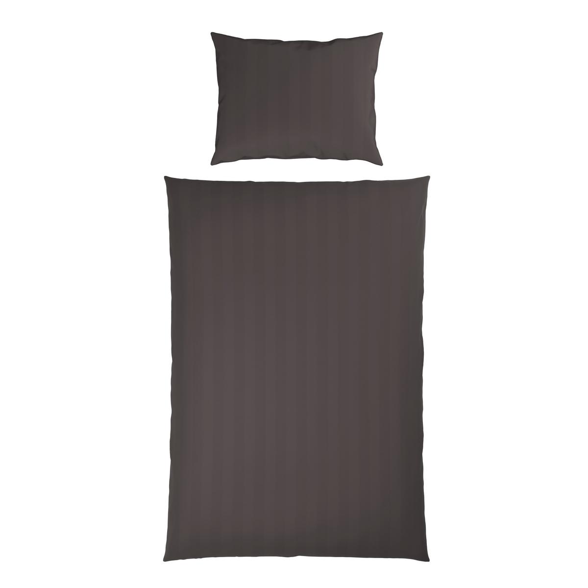 Lenjerie de pat Xenia Streif, 50x70/140x200 cm - antracit, Modern, textil (140/200cm) - Premium Living