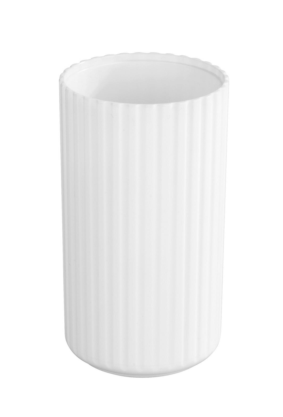 Lonček Za Zobne Ščetke Allstar Minas - bela, Moderno, umetna masa (7cm) - Mömax