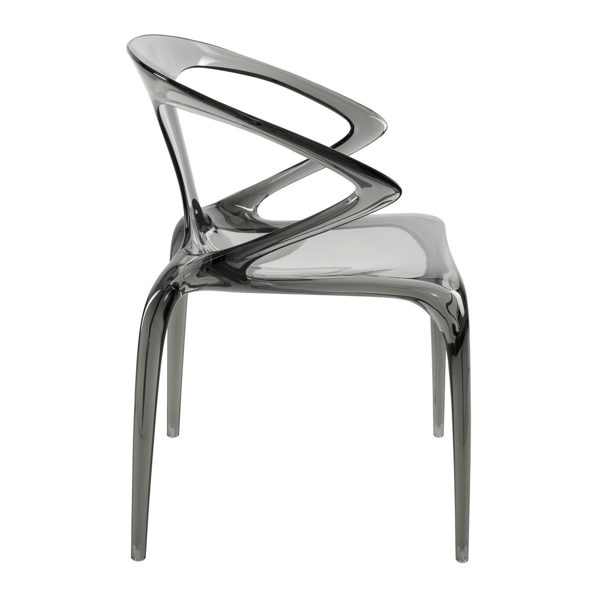 Designsessel Lias -Trend- - Grau, Modern, Kunststoff (59/80/55cm) - Premium Living