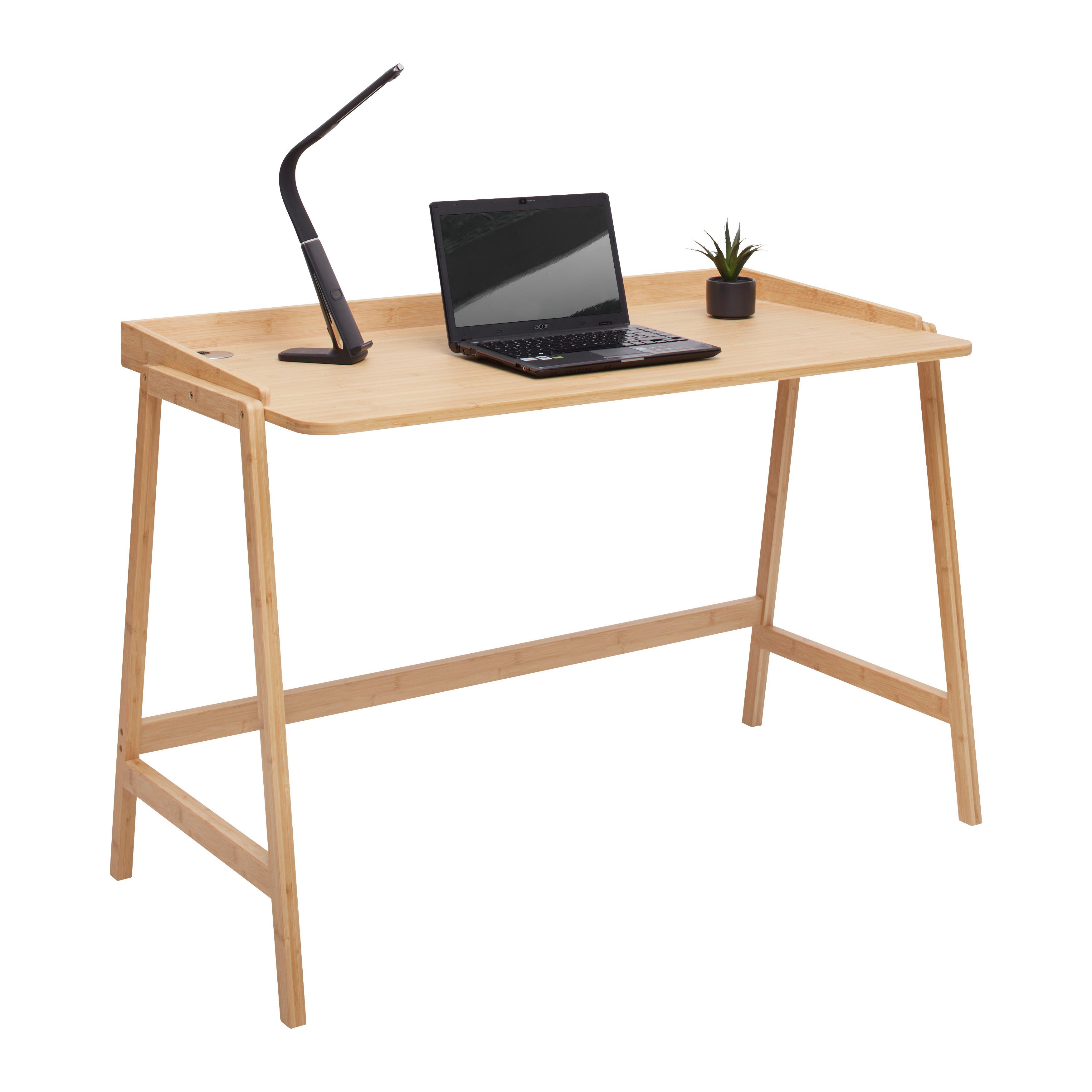 Schreibtisch Bonnie Naturfarben - Naturfarben, MODERN, Holz (120/80/60cm) - Mömax