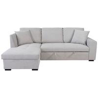 Kutna Garnitura Lukas - srebrne boje, Trend, tekstil (158/239cm) - Modern Living