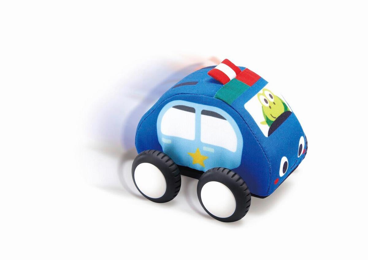 Plüss Játékautó Szett Hape - zsályazöld/kék, Basics, műanyag/textil (38/25/9,5cm) - Hape