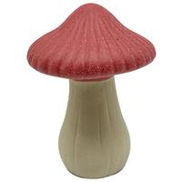 Dekor Gomba Luigi - barna, Konventionell, kerámia (8/12cm) - Mömax