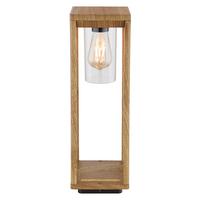 Zunanja Svetilka Candela - naravne barve/prozorno, Basics, kovina/umetna masa (15/15/50cm) - Globo