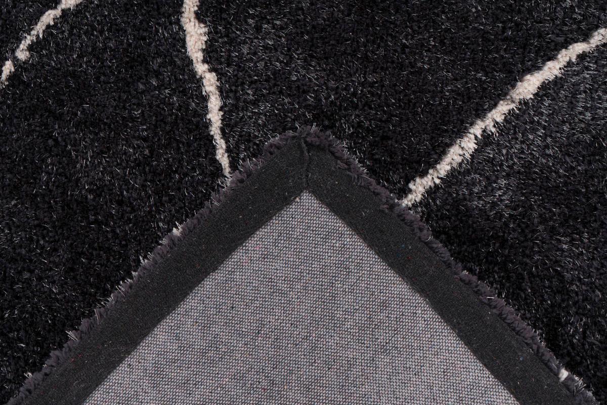 Hochflorteppich Orlando - Anthrazit, Design, Textil (200/290cm) - Kayoom