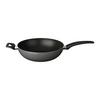 WOK RONNY - grå/svart, Klassisk, metall (28/8cm) - Based